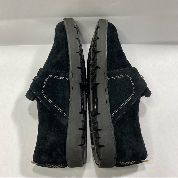 Clarks Artisan Unstructured Suede Leather Slip On Style Loafers - Picture 9 of 10